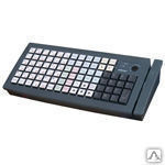 Программируемая клавиатура Posiflex KB-6600U-B черная с ридером 