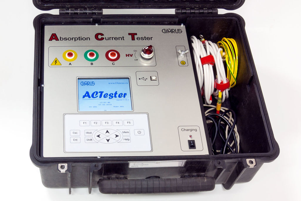 ACTester – прибор контроля состояния и оценки остаточного ресурса изоляции