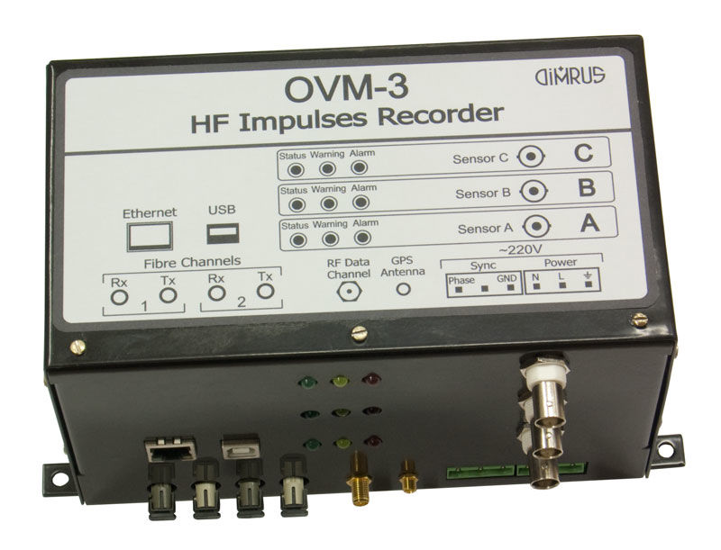 OVM3 – система мониторинга состояния изоляции кабельных и воздушных линий Д