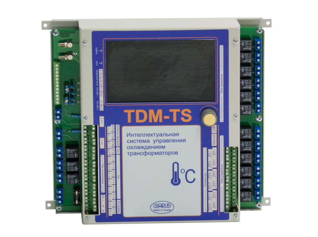 «TDMTS» – система управления охлаждением мощных силовых трансформаторов Дим