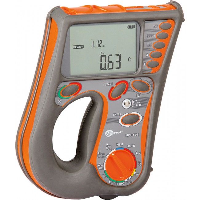 Измеритель параметров электробезопасности электроустановок MPI-505 SONEL