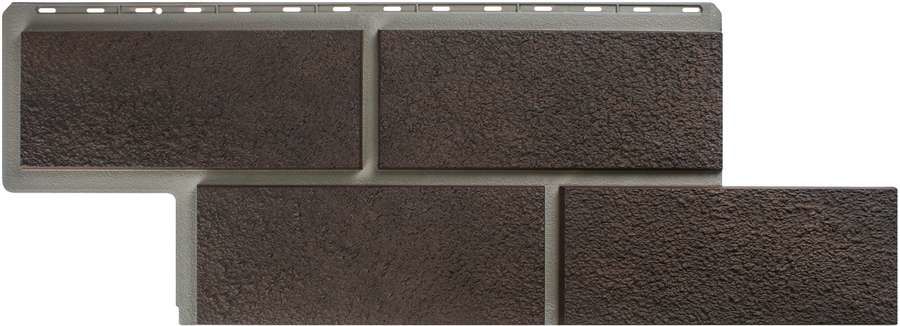 Панель фасадная Камень Неаполитанский коричневый 1000 мм