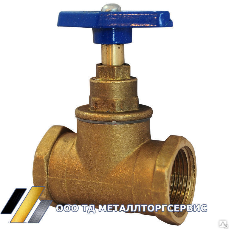 Вентиль пожарный латунный 15б3р Ду40, цена в Челябинске от компании ТД ...