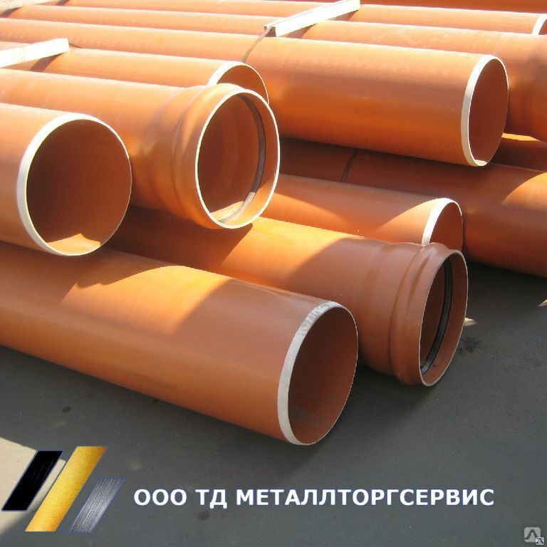  ПВХ канализационная 300 мм наружная  от 150 до 6 500 руб./м .