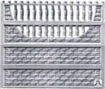 Забор железобетонный секционный секция 2000х500 мм