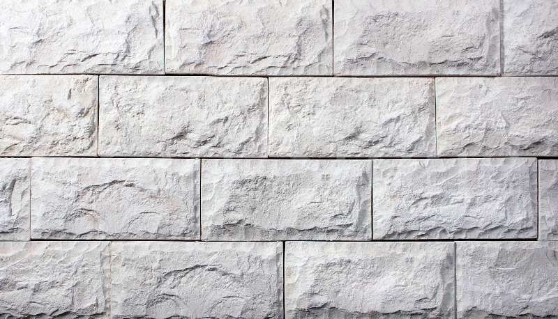 Фасадная плитка "Рваный камень" 27*19 мм серый