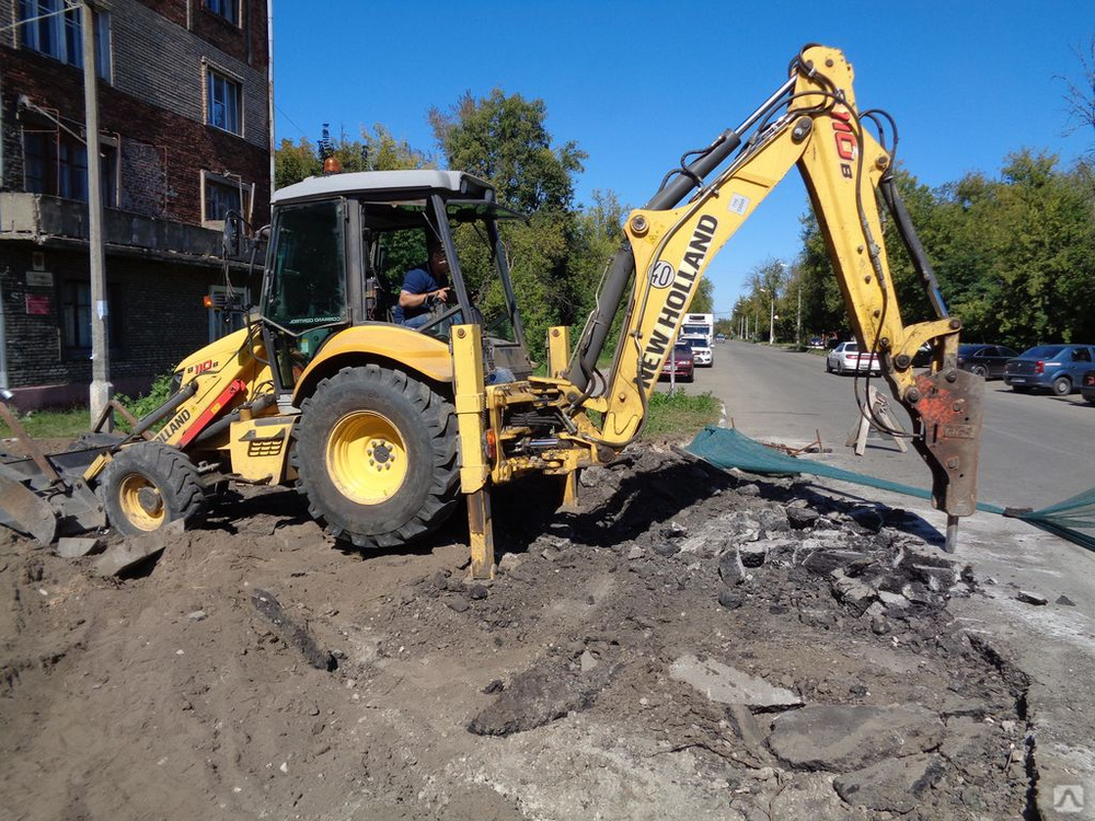 Фото гидромолота на экскаватор