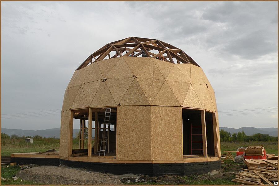 Проект геодезического купола 5