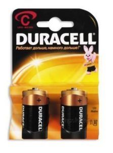 Батарейка Duracell NH C LR14 Basic средняя 2шт.
