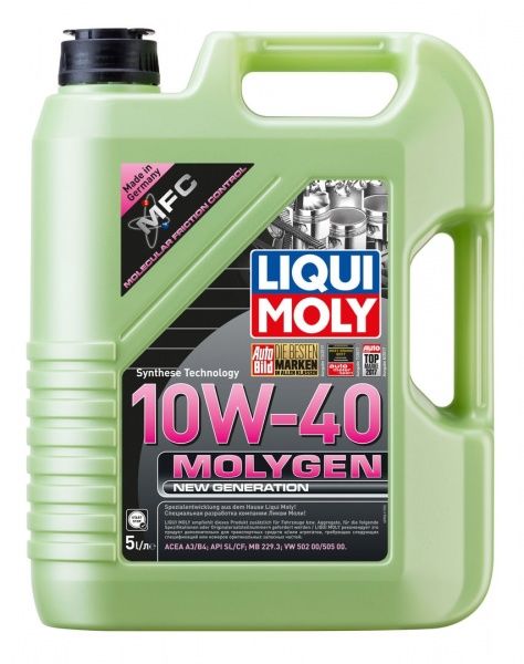 Масло моторное Liqui Moly MOLYGEN NEW GENERATION 10W-40 SL/CF 1л 9059