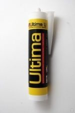 Герметик Ultima U силиконовый белый универсальный 280м л 0801 /12/ 