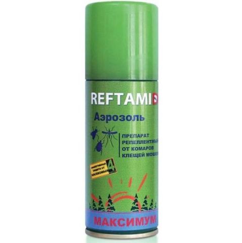 Рефтамид-Анти-комар-клещ-мошка"Максимум" 100мл.