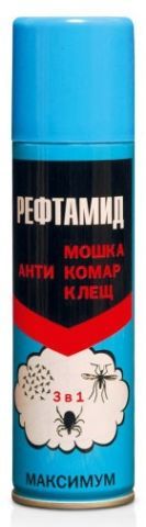 Рефтамид-Анти-комар-клещ-мошка"Максимум" 147мл.