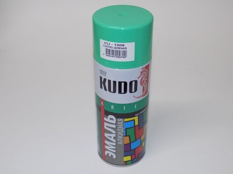 Эмаль Kudo KU-1006 светло-зеленая 520 мл (аэрозоль)