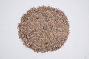 Гранит песок серо-розовый 0,16-3 мм, 50кг 