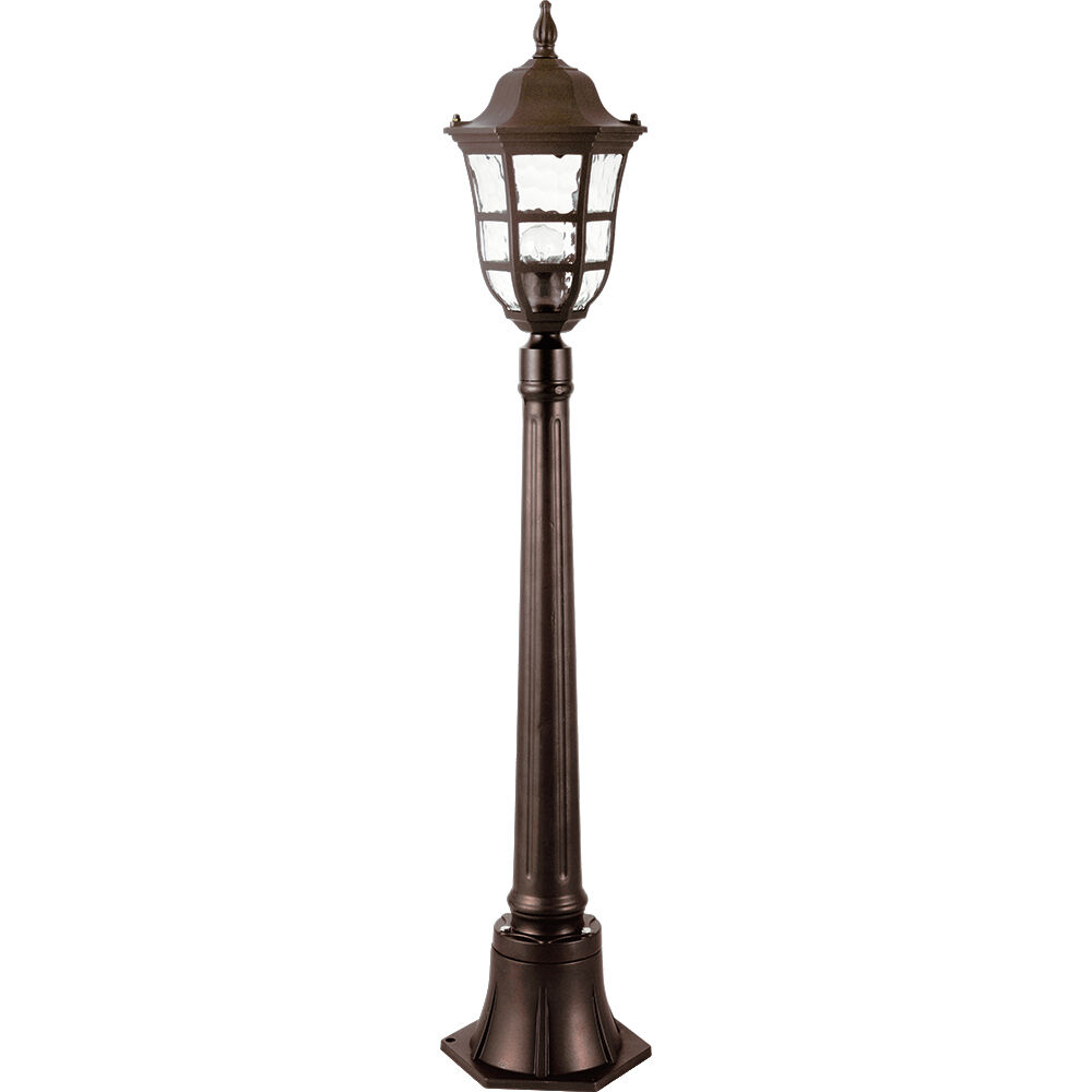 Светильник уличный столбик Feron PL696 11698 60W 230V E27 коричневый