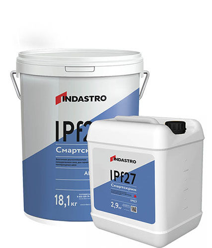 Индастро Смартскрин IPf27 E, 15 кг, Эластичная двухкомпонентная полиуретановая пена Indastro