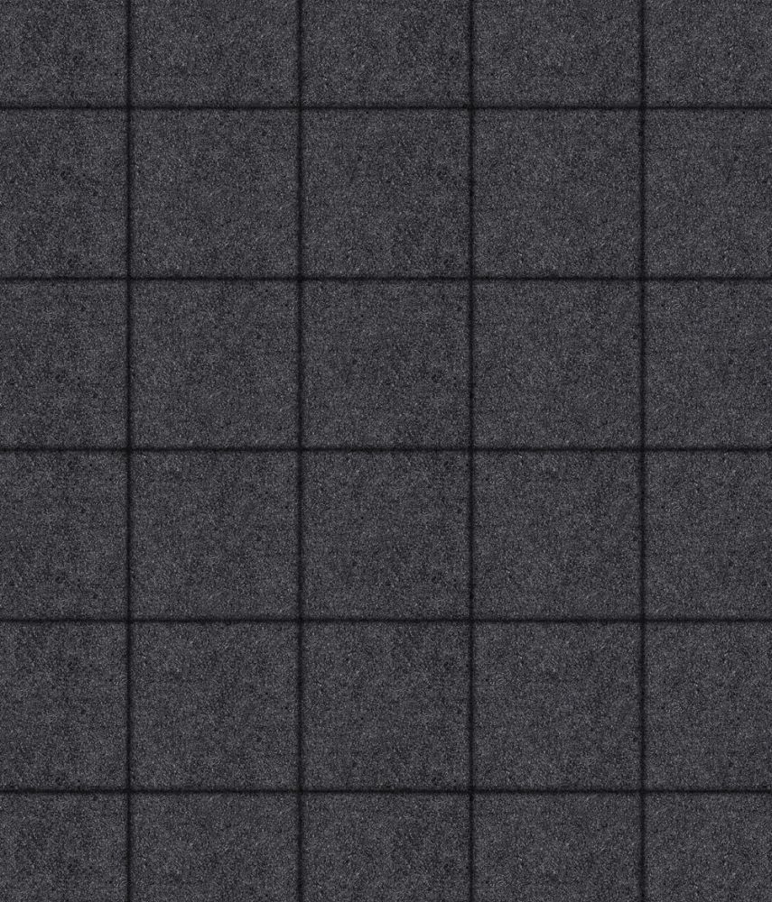 Плитка тротуарная Квадрат Б.2.К.6 200х200 стоунмикс Черный