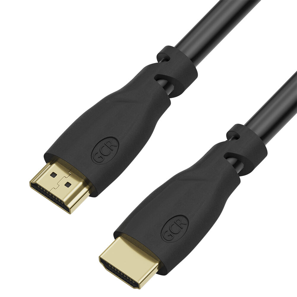 Цифровой кабель HDMI v2.0 GCR для Smart TV PS4 4K@60Hz HDR 2м черный