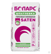 Шпатлевка гипсовая Сатен 20 кг, Боларс