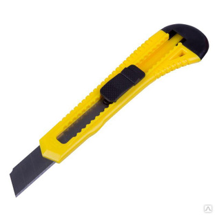 Нож с сегментированным лезвием 18 мм пласт. корпус REXANT 12-4903 