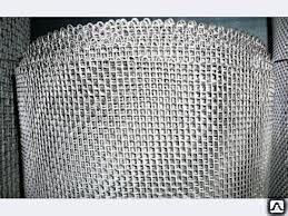 Сетка стальная тканая 2,2х2,2х0,7 мм ГОСТ3826-82 с квадратными ячейками