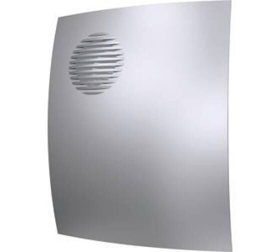 Parus 4С gray metal Вентилятор осевой вытяжной с обратным клапаном D100 декоративный Эра Вентиляция