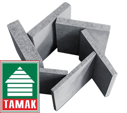 Плита цементно-стружечная для фасада 2700х1250 мм толщина 10 мм