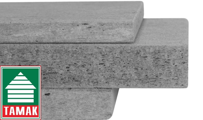 Плита цементно-стружечная для фасада 3200х1250 мм толщина 24 мм