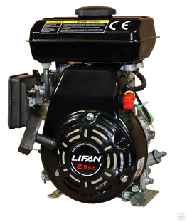 Бензиновый двигатель LIFAN 152F (2,5 л.с., 4-хтактный, ручной запуск) 