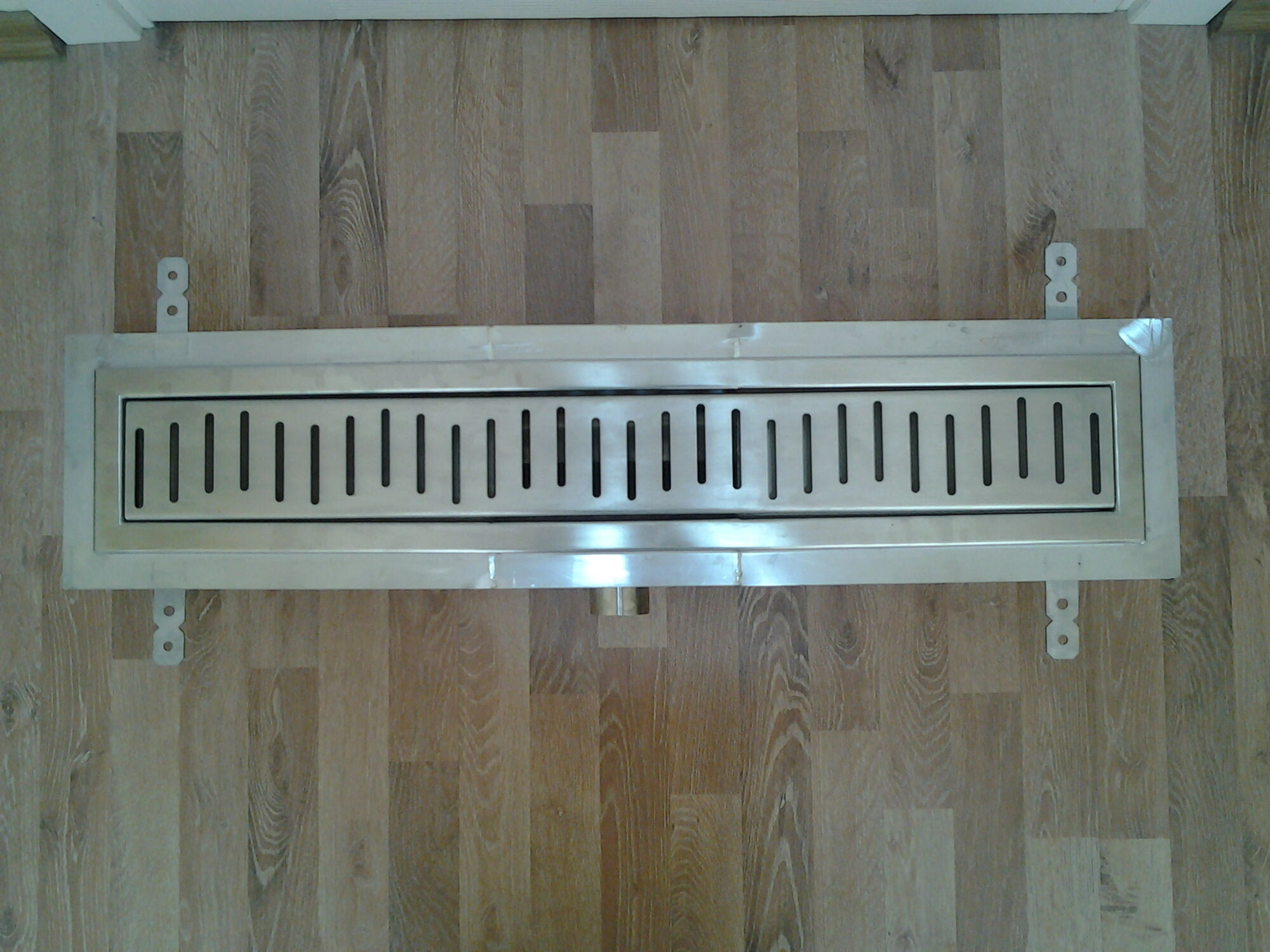 Трап из нержавеющей стали канализационный вертикальный, с гидрозатвором ...