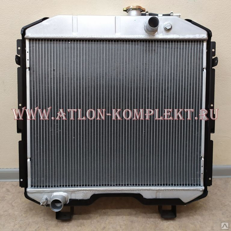 Радиатор ПАЗ двигатель Cummins, ЯМЗ-534 алюминиевый LRc 03326 (3205-1301010-20)