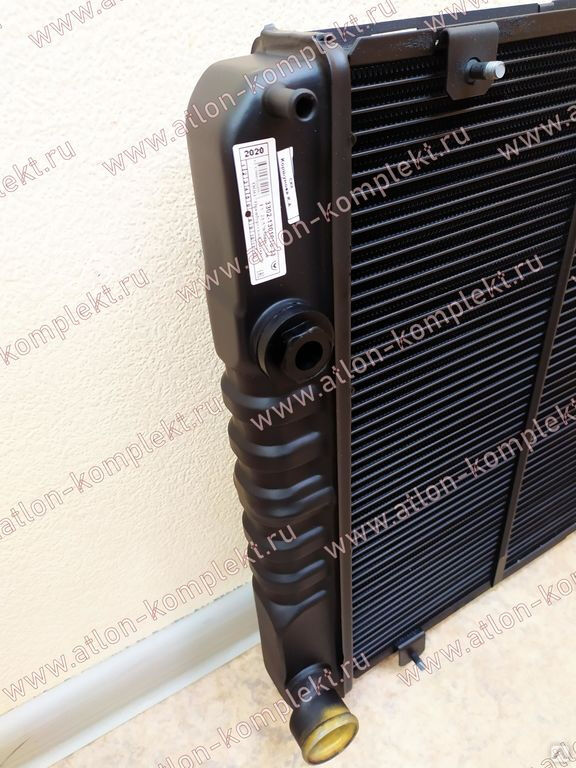 Радиатор ГАЗ-3302 с ЗМЗ и Камминз 3302-1301.010-33 медный +40% ...