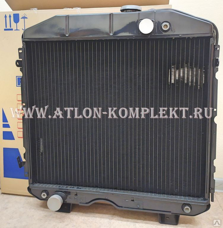 Радиатор ГАЗ-66 медный 66-1301010 3-рядный, цена в Екатеринбурге от ...