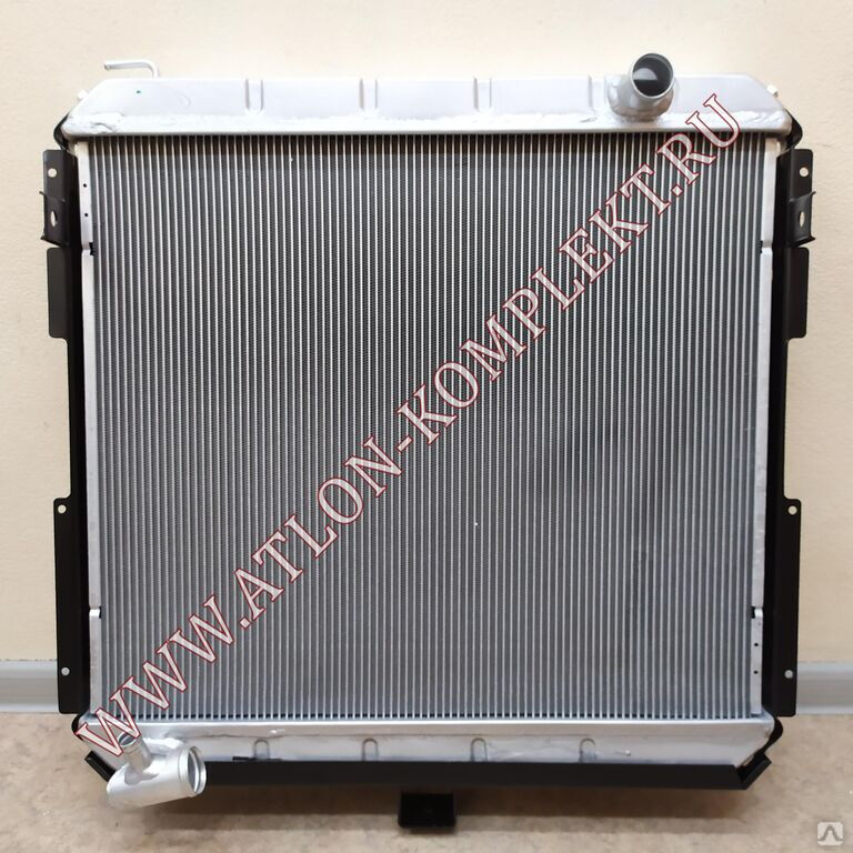 Радиатор Валдай Камминз Е4 алюминиевый LRc 03161 (33106-1301010-10)
