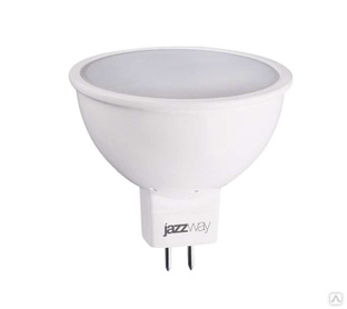 JazzWay Лампа светодиодная PLED-ECO-JCDR 5Вт 3000К тепл. бел. GU5.3 400лм 220-240В JazzWay 1037077A 