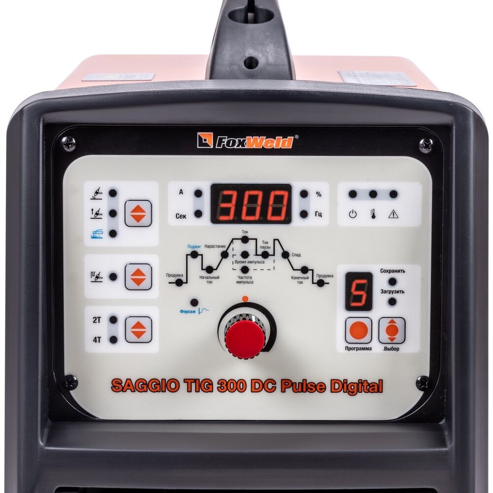 Аппарат аргонодуговой сварки saggio tig 300 dc pulse digital Купить в онлайн-магазине 5