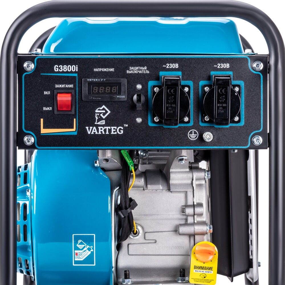 Инверторные генераторы VARTEG Бензиновый инверторный генератор VARTEG G3800i 6