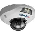Камера видеонаблюдения IP купольная с фиксированным объективом Trassir TR-D4121IR1 v6 2.8