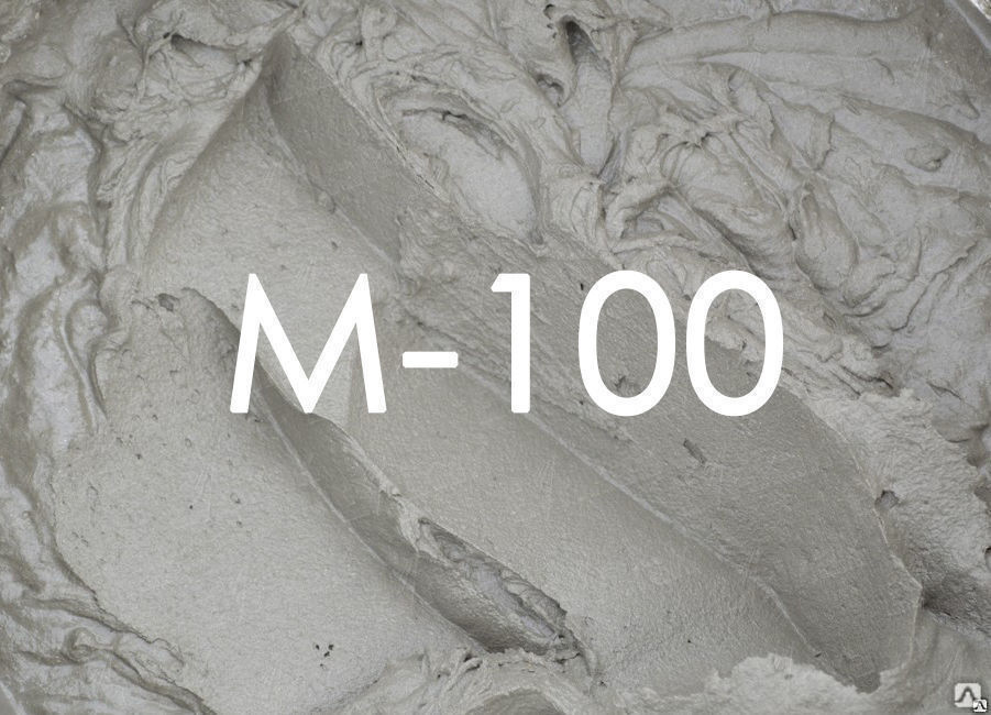 Раствор на песке М-100