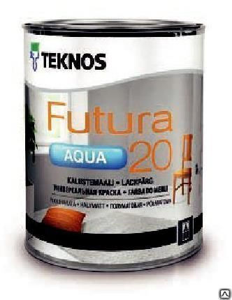 Краска акрилатная водная Futura aqua 20 база 0.9 л