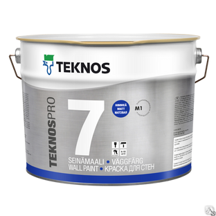Teknospro 7 база 1 краска для стен и потолков 9 л 