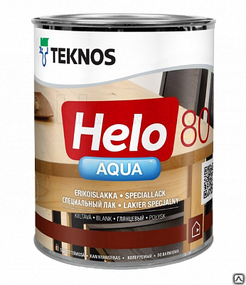 Лак Helo aqua 80 глянцевый 0.9 л