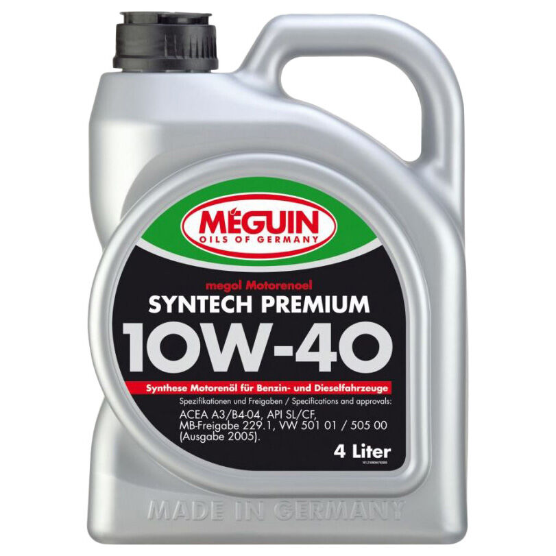 Моторное масло Meguin НС-синтетическое Megol Motorenoel Syntech Premium Diesel 10W-40 CF A3/B4 20 л