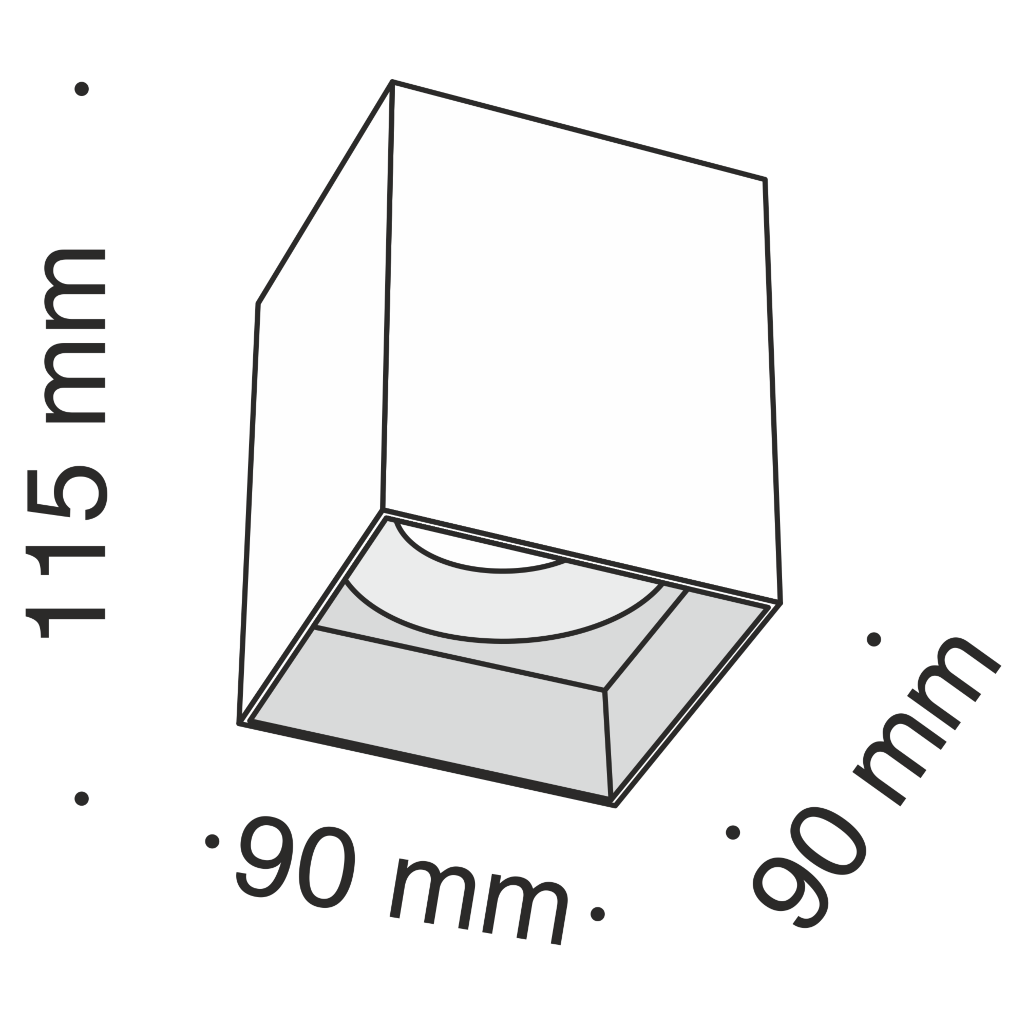 Потолочный светильник Technical C015CL-01B 2