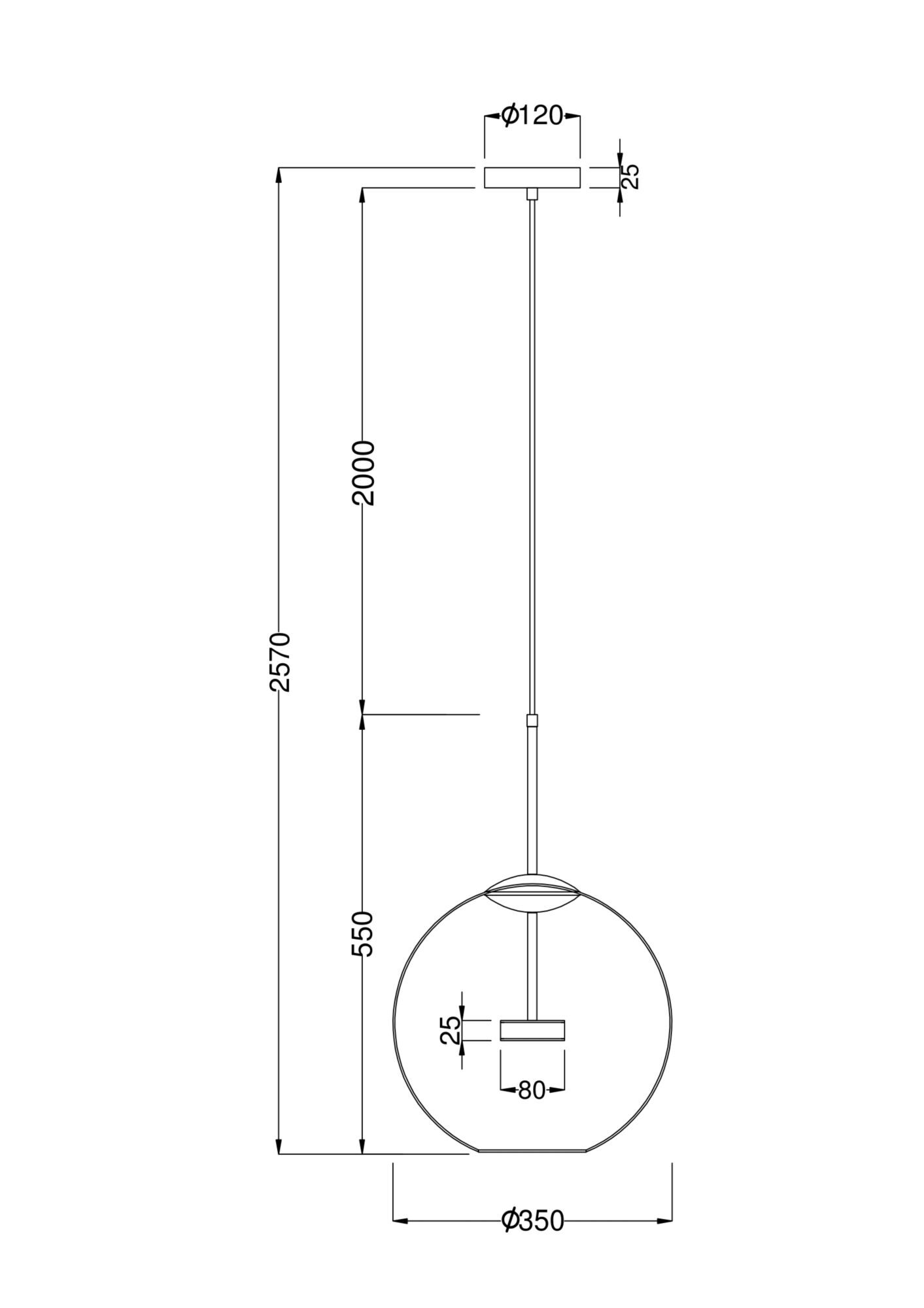 Подвесной светильник Maytoni MOD056PL-L12G3K 3