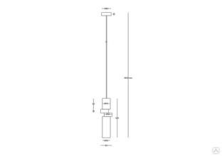 Подвесной светильник Maytoni MOD303PL-01CFL2 #1
