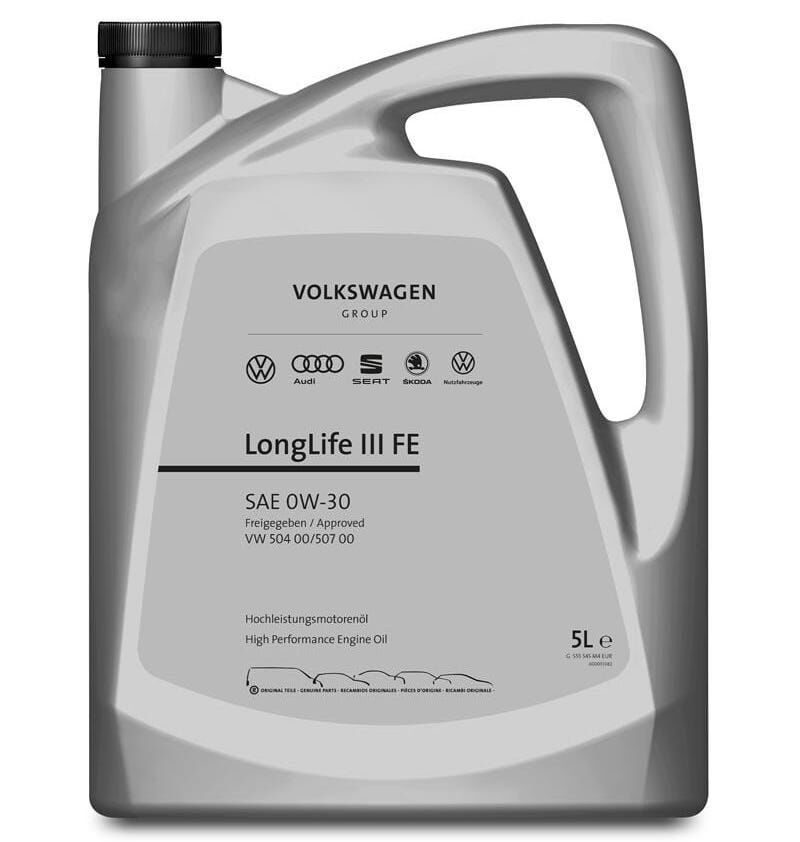 Масло моторное VAG Longlife III FE 0W-30 (5 л)