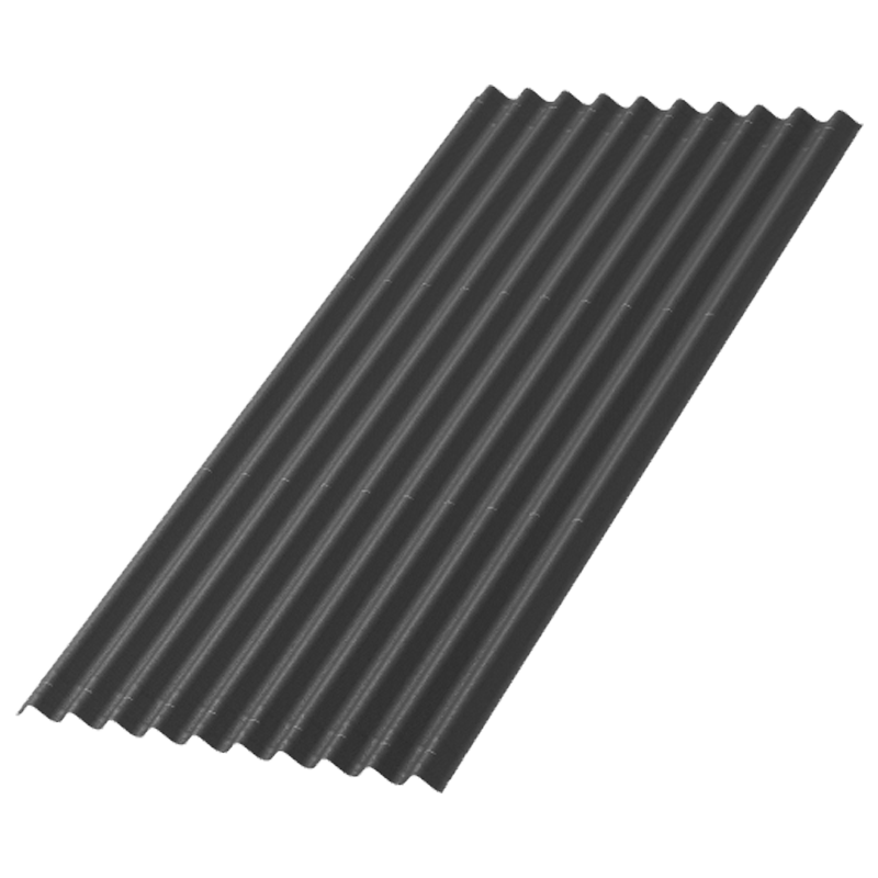 Волнистый лист Ондулин Смарт Серый 1950x960 мм