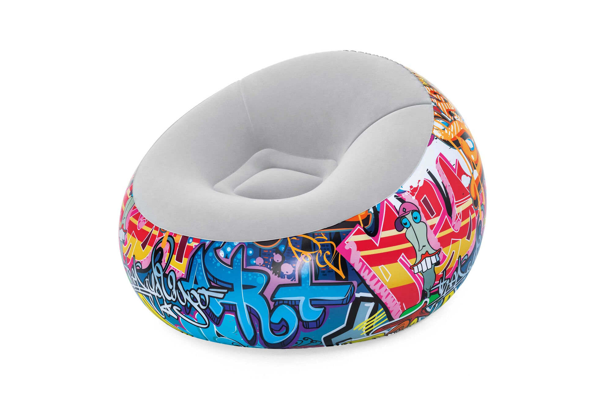 Надувное кресло 112x112x66см inflate-a-Chair Graffiti